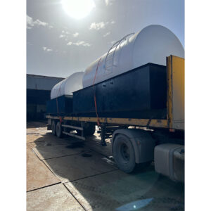 Citerne pour gasoil avec Bac de Rétention